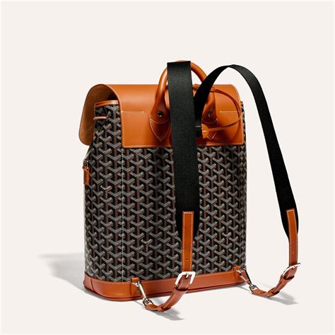 black on black goyard|goyard backpack black.